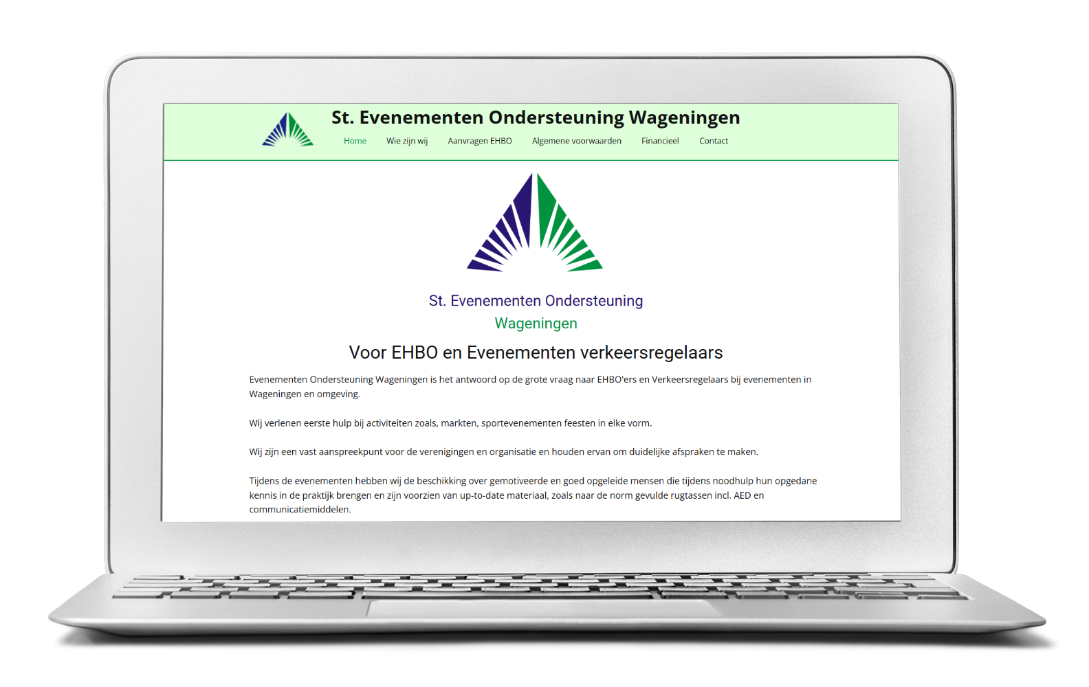 Portfolio = Laptop Evenementen Ondersteuning Wageningen