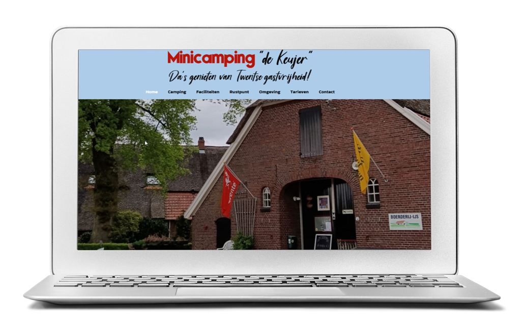 Portfolio = Laptop Minicamping de Keuijer