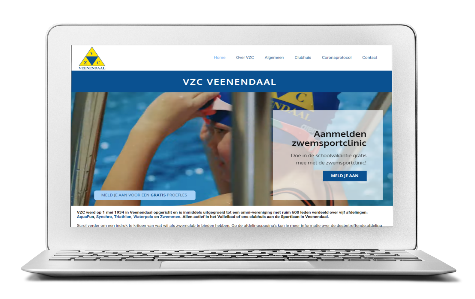 Portfolio = Laptop VZC Veenendaal